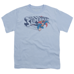 Superman Under Logo - Youth T-Shirt Youth T-Shirt (Ages 8-12) Superman   