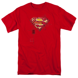 Superman Super Mech Shield - Men's Regular Fit T-Shirt Men's Regular Fit T-Shirt Superman   