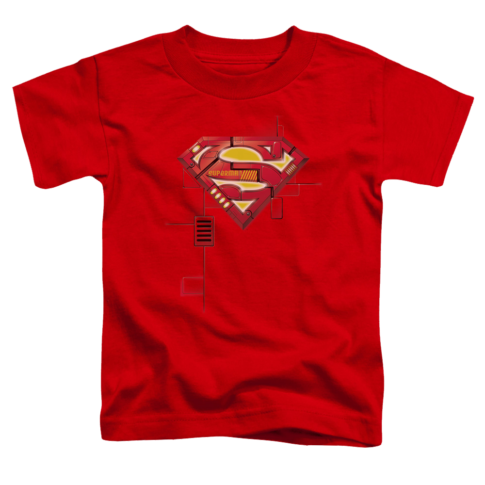 Superman Super Mech Shield - Kid's T-Shirt Kid's T-Shirt (Ages 4-7) Superman   