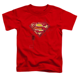 Superman Super Mech Shield - Kid's T-Shirt Kid's T-Shirt (Ages 4-7) Superman   
