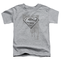Superman Riveted Metal - Kid's T-Shirt Kid's T-Shirt (Ages 4-7) Superman   