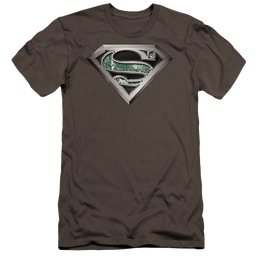 Superman Circuitry Logo - Men's Premium Slim Fit T-Shirt Men's Premium Slim Fit T-Shirt Superman   