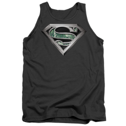 Superman Circuitry Logo - Men's Tank Top Men's Tank Superman   