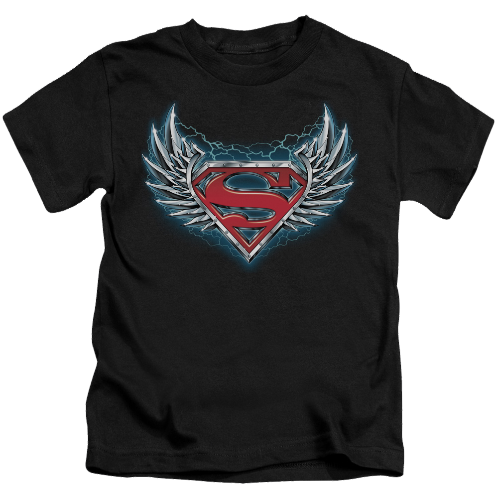 Superman Steel Wings Logo - Kid's T-Shirt Kid's T-Shirt (Ages 4-7) Superman   