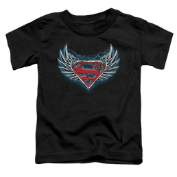 Superman Steel Wings Logo - Toddler T-Shirt Toddler T-Shirt Superman   