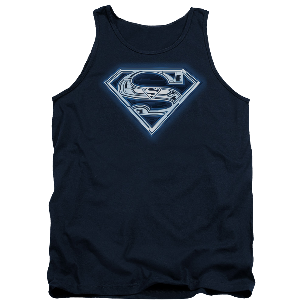 Superman Cyber Shield - Men's Tank Top Men's Tank Superman   