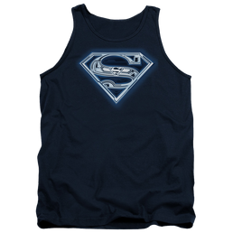 Superman Cyber Shield - Men's Tank Top Men's Tank Superman   
