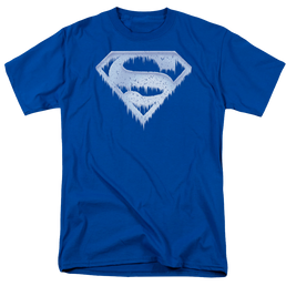Superman Ice And Snow Shield - Men's Regular Fit T-Shirt Men's Regular Fit T-Shirt Superman   