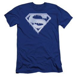 Superman Ice And Snow Shield - Men's Premium Slim Fit T-Shirt Men's Premium Slim Fit T-Shirt Superman   