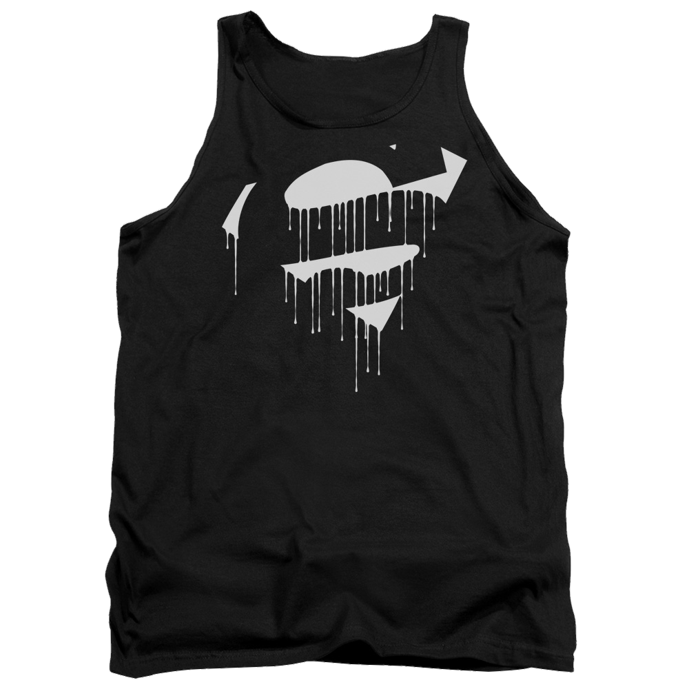 Superman Dripping Shield - Men's Tank Top Men's Tank Superman   