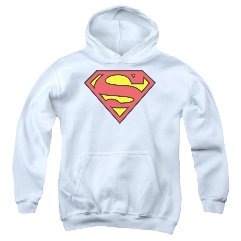 Superman Classic Logo - Youth Hoodie Youth Hoodie (Ages 8-12) Superman   