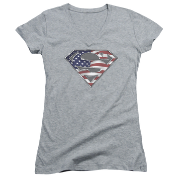 Superman All - Juniors V-Neck T-Shirt Juniors V-Neck T-Shirt Superman   
