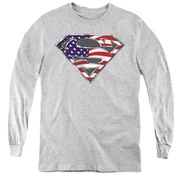 Superman All - Youth Long Sleeve T-Shirt Youth Long Sleeve T-Shirt Superman   