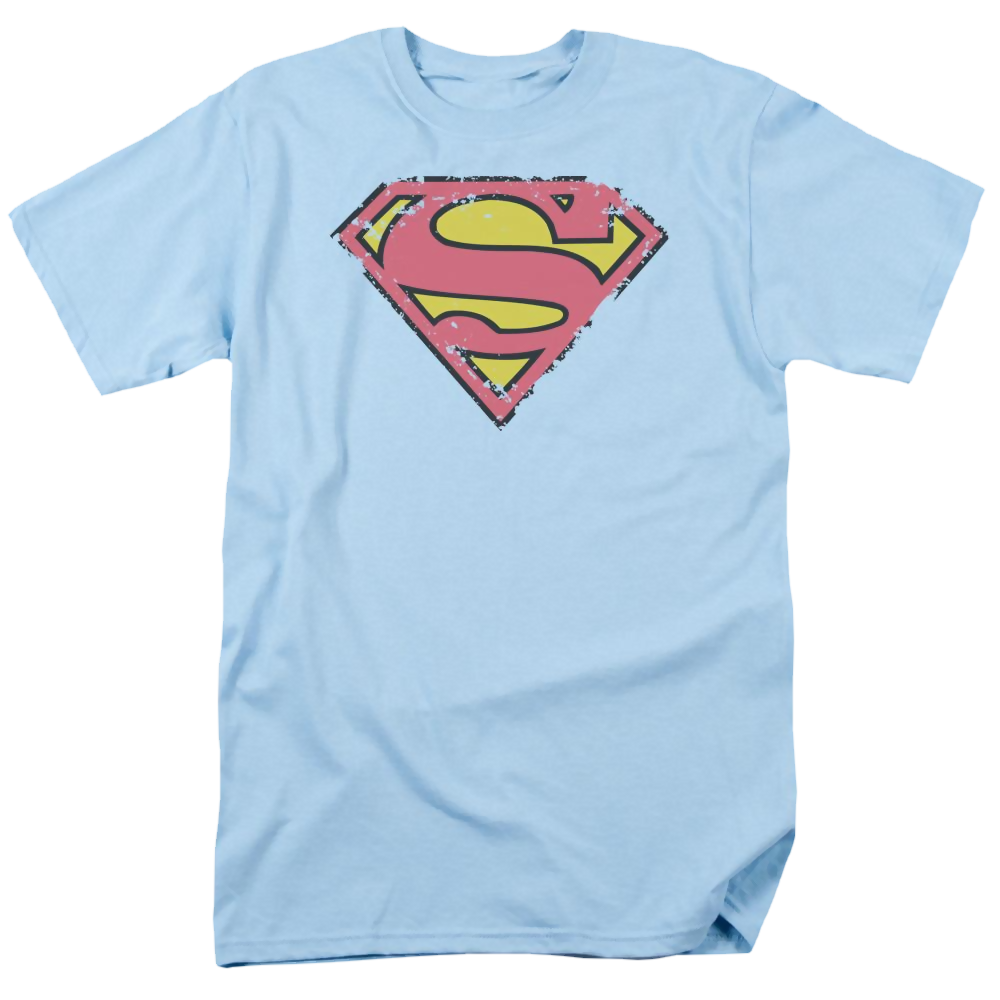 Superman Distressed Shield - Men's Regular Fit T-Shirt Men's Regular Fit T-Shirt Superman   