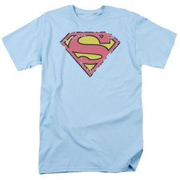 Superman Distressed Shield - Men's Regular Fit T-Shirt Men's Regular Fit T-Shirt Superman   
