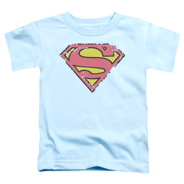 Superman Distressed Shield - Kid's T-Shirt Kid's T-Shirt (Ages 4-7) Superman   