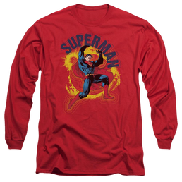 Superman A Name To Uphold - Men's Long Sleeve T-Shirt Men's Long Sleeve T-Shirt Superman   