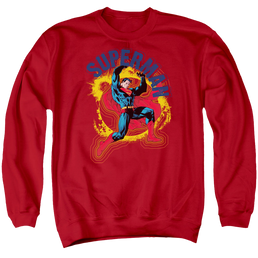 Superman A Name To Uphold - Men's Crewneck Sweatshirt Men's Crewneck Sweatshirt Superman   