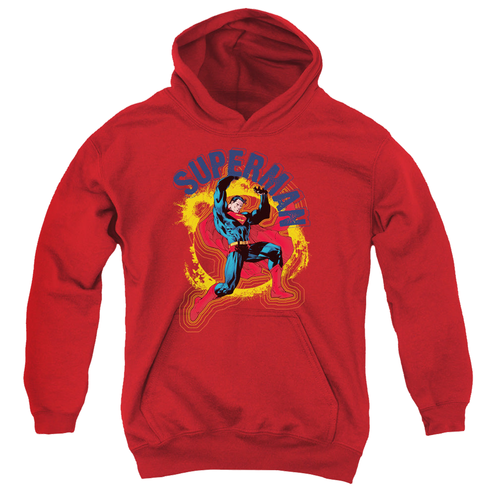 Superman A Name To Uphold - Youth Hoodie Youth Hoodie (Ages 8-12) Superman   