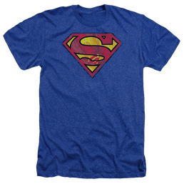 Superman Action Shield - Men's Heather T-Shirt Men's Heather T-Shirt Superman   