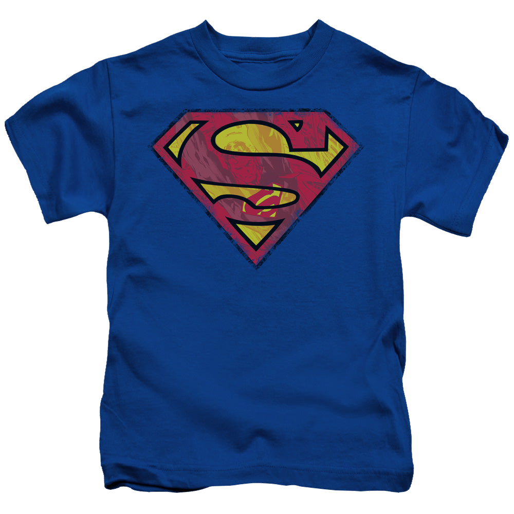 Superman Action Shield - Kid's T-Shirt Kid's T-Shirt (Ages 4-7) Superman   