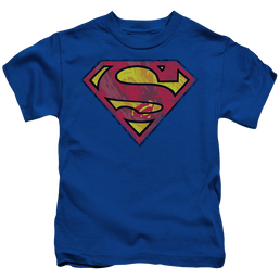 Superman Action Shield - Kid's T-Shirt Kid's T-Shirt (Ages 4-7) Superman   