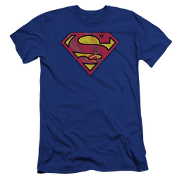 Superman Action Shield - Men's Premium Slim Fit T-Shirt Men's Premium Slim Fit T-Shirt Superman   