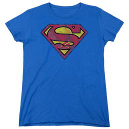 Superman Action Shield - Women's T-Shirt Women's T-Shirt Superman   