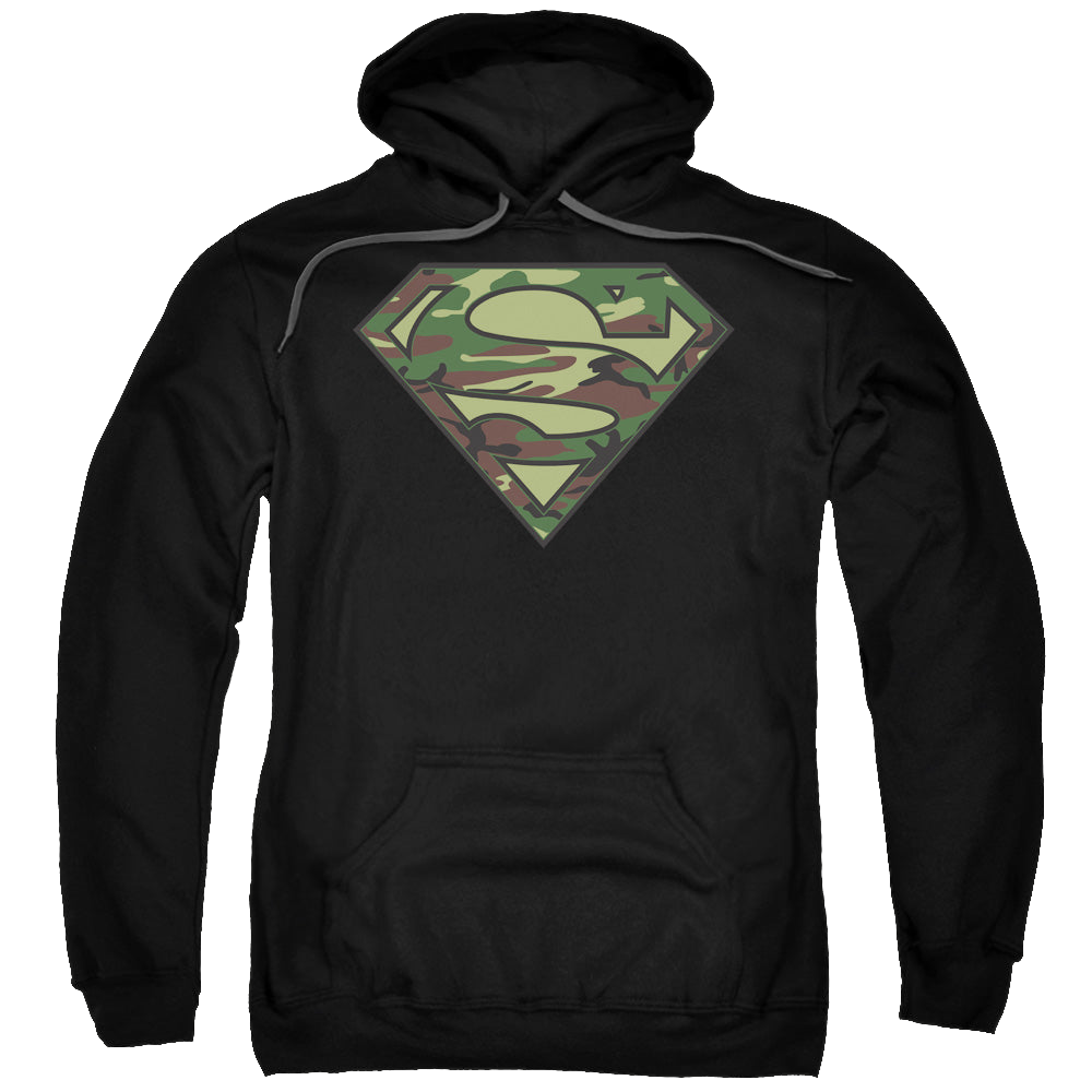 Superman Camo Logo - Pullover Hoodie Pullover Hoodie Superman   