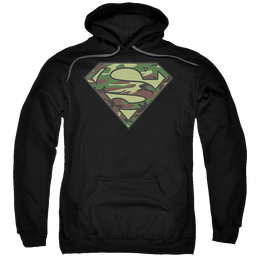 Superman Camo Logo - Pullover Hoodie Pullover Hoodie Superman   
