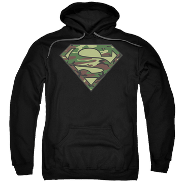 Superman Camo Logo - Pullover Hoodie Pullover Hoodie Superman   