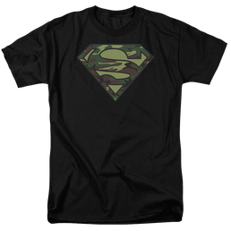 Superman Camo Logo - Men's Regular Fit T-Shirt Men's Regular Fit T-Shirt Superman   