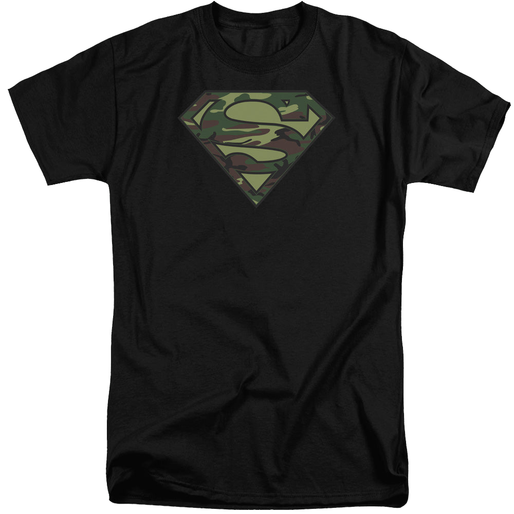 Superman Camo Logo - Men's Tall Fit T-Shirt Men's Tall Fit T-Shirt Superman   