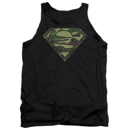 Superman Camo Logo - Men's Tank Top Men's Tank Superman   