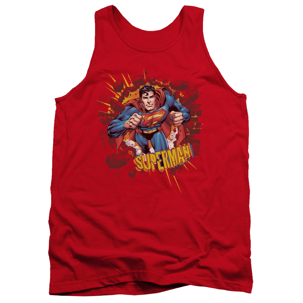 Superman Sorry About The Wall - Men's Tank Top Men's Tank Superman   