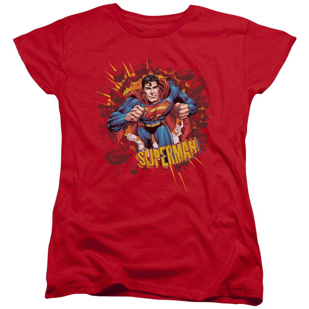 Superman Sorry About The Wall - Women's T-Shirt Women's T-Shirt Superman   