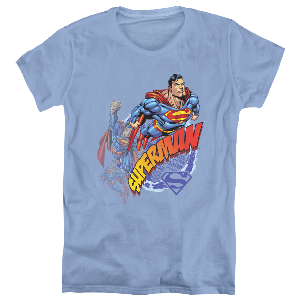 Superman Up Up And Away - Women's T-Shirt Women's T-Shirt Superman   