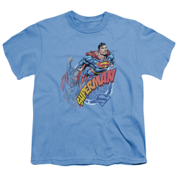 Superman Up Up And Away - Youth T-Shirt Youth T-Shirt (Ages 8-12) Superman   