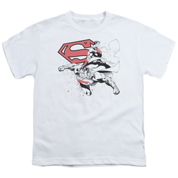Superman Double The Power - Youth T-Shirt Youth T-Shirt (Ages 8-12) Superman   