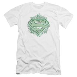 Superman Ornate Shield - Men's Premium Slim Fit T-Shirt Men's Premium Slim Fit T-Shirt Superman   
