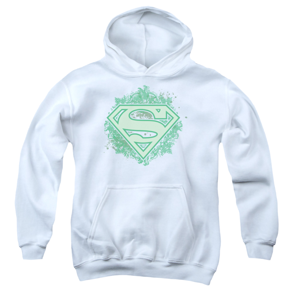 Superman Ornate Shield - Youth Hoodie Youth Hoodie (Ages 8-12) Superman   