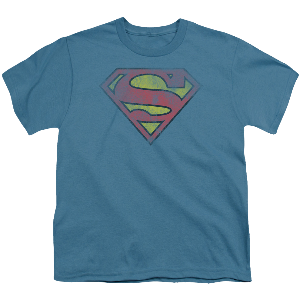 Superman Inside Shield - Youth T-Shirt Youth T-Shirt (Ages 8-12) Superman   