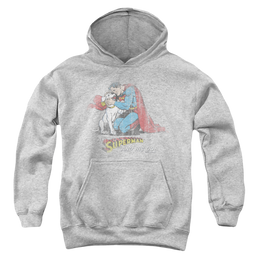 Superman And His Dog - Youth Hoodie Youth Hoodie (Ages 8-12) Superman   