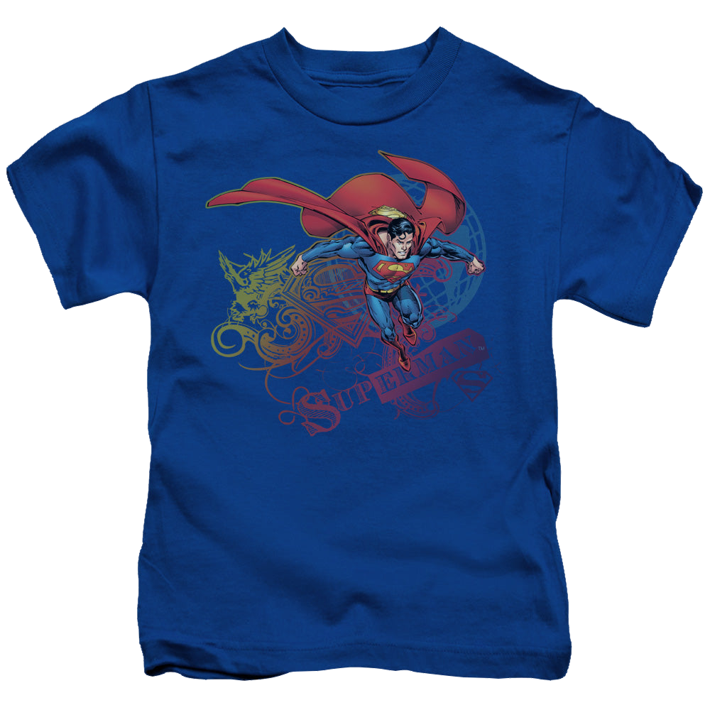 Superman Cool Word Supes - Kid's T-Shirt Kid's T-Shirt (Ages 4-7) Superman   