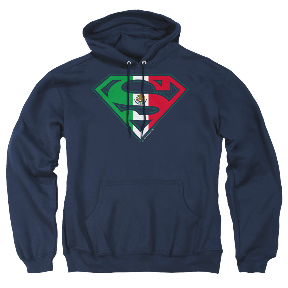 Superman Mexican Shield - Pullover Hoodie Pullover Hoodie Superman   