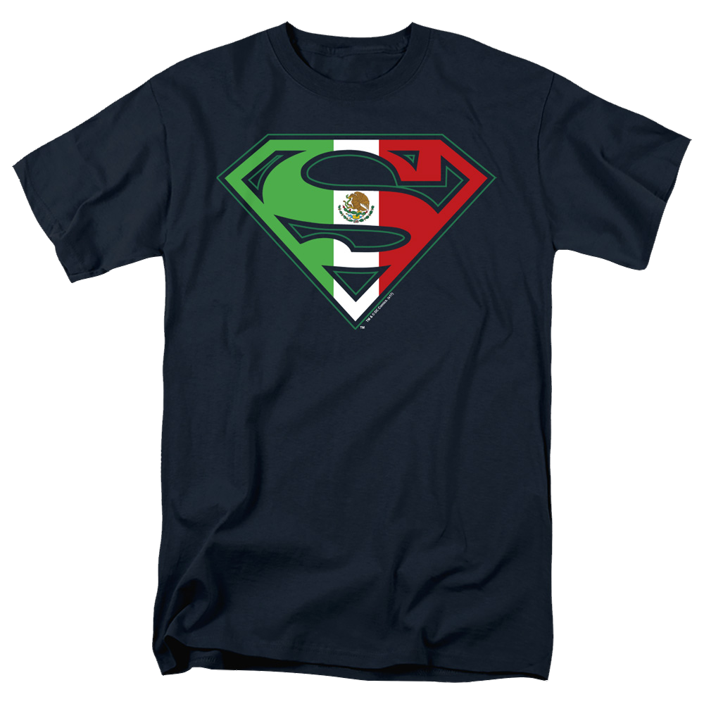 Superman Mexican Shield - Men's Regular Fit T-Shirt Men's Regular Fit T-Shirt Superman   
