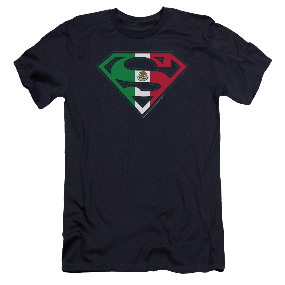 Superman Mexican Shield - Men's Premium Slim Fit T-Shirt Men's Premium Slim Fit T-Shirt Superman   