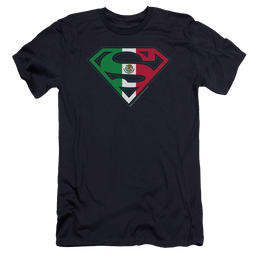 Superman Mexican Shield - Men's Premium Slim Fit T-Shirt Men's Premium Slim Fit T-Shirt Superman   