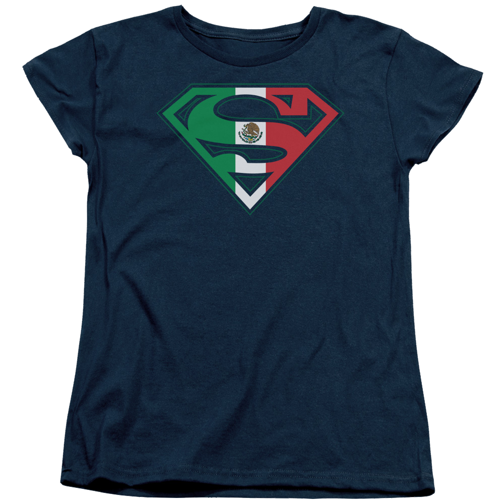 Superman Mexican Shield - Women's T-Shirt Women's T-Shirt Superman   