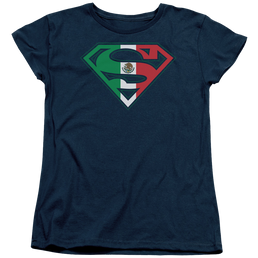 Superman Mexican Shield - Women's T-Shirt Women's T-Shirt Superman   